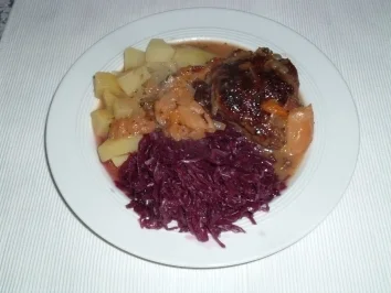 geschmorte Kalbsbäckchen - Rezept