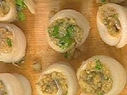 Limandesfilets mit Garnelen gefüllt - Rezept