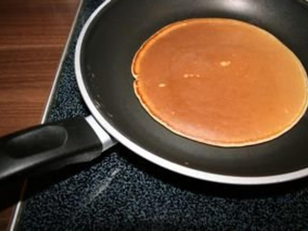 Pancakes Einfaches Becherrezept für Pancakes 2 Varianten Rezept mit