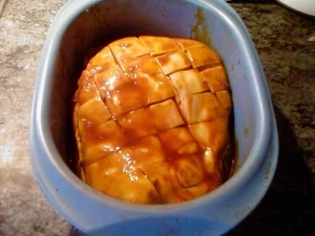 Rezept: Wanda's Schinkenkrustenbraten Wanda's Schinkenkrustenbraten - Rezept