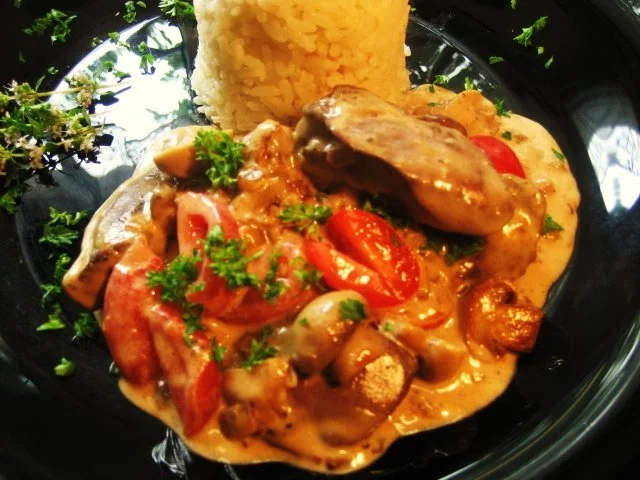 Geflügelleberle in Madeira - Rezept - Bild Nr. 3