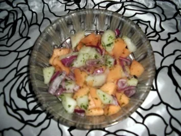 Sommer-Melonensalat - Rezept
