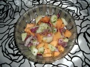 Sommer-Melonensalat - Rezept