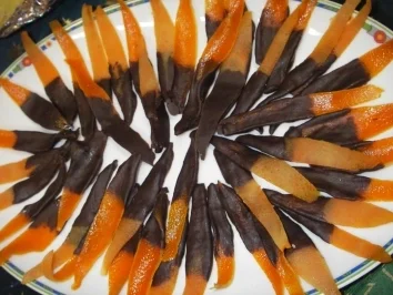 D:  Kandierte Orangenschalen     *hot* - Rezept