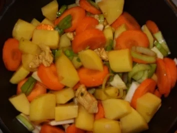 Gemüseeintopf mit Hähnchenfleisch - Rezept - Bild Nr. 4