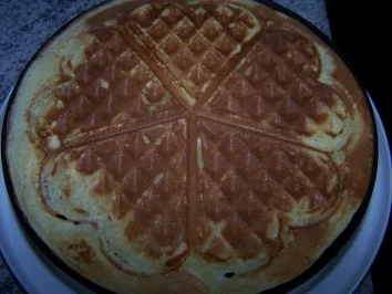 Rezept: Waffelherzen Bild Nr. 3 Waffelherzen - Rezept - Bild Nr. 3