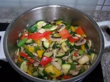 Panini mit Gemüse - Rezept - Bild Nr. 4