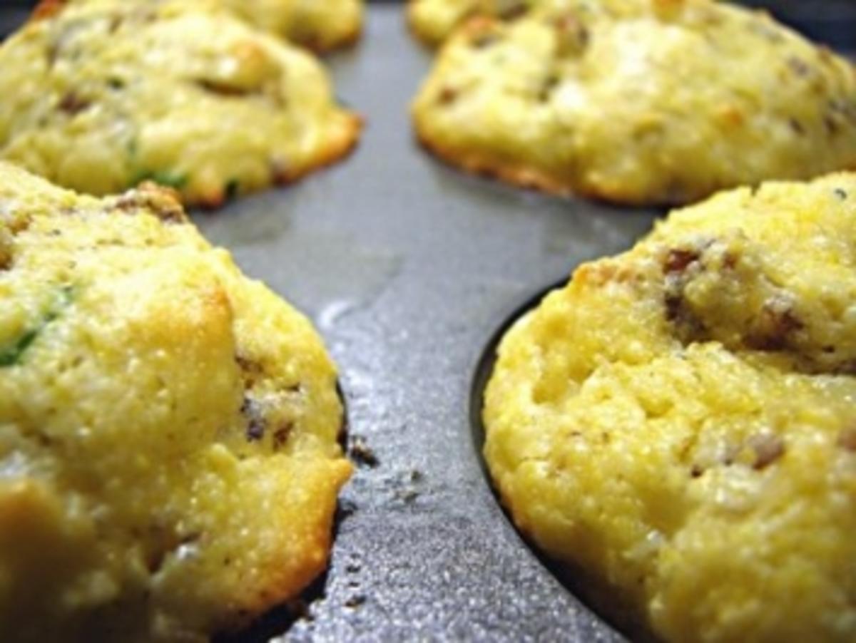 Kräuter-Wurst-Muffins - Rezept