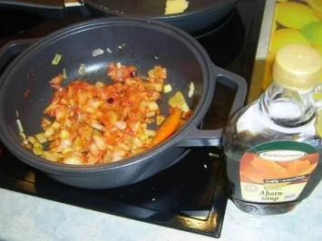 Südamerikanisches Hüftsteak mit Pfeffer - Chili Soße - Rezept