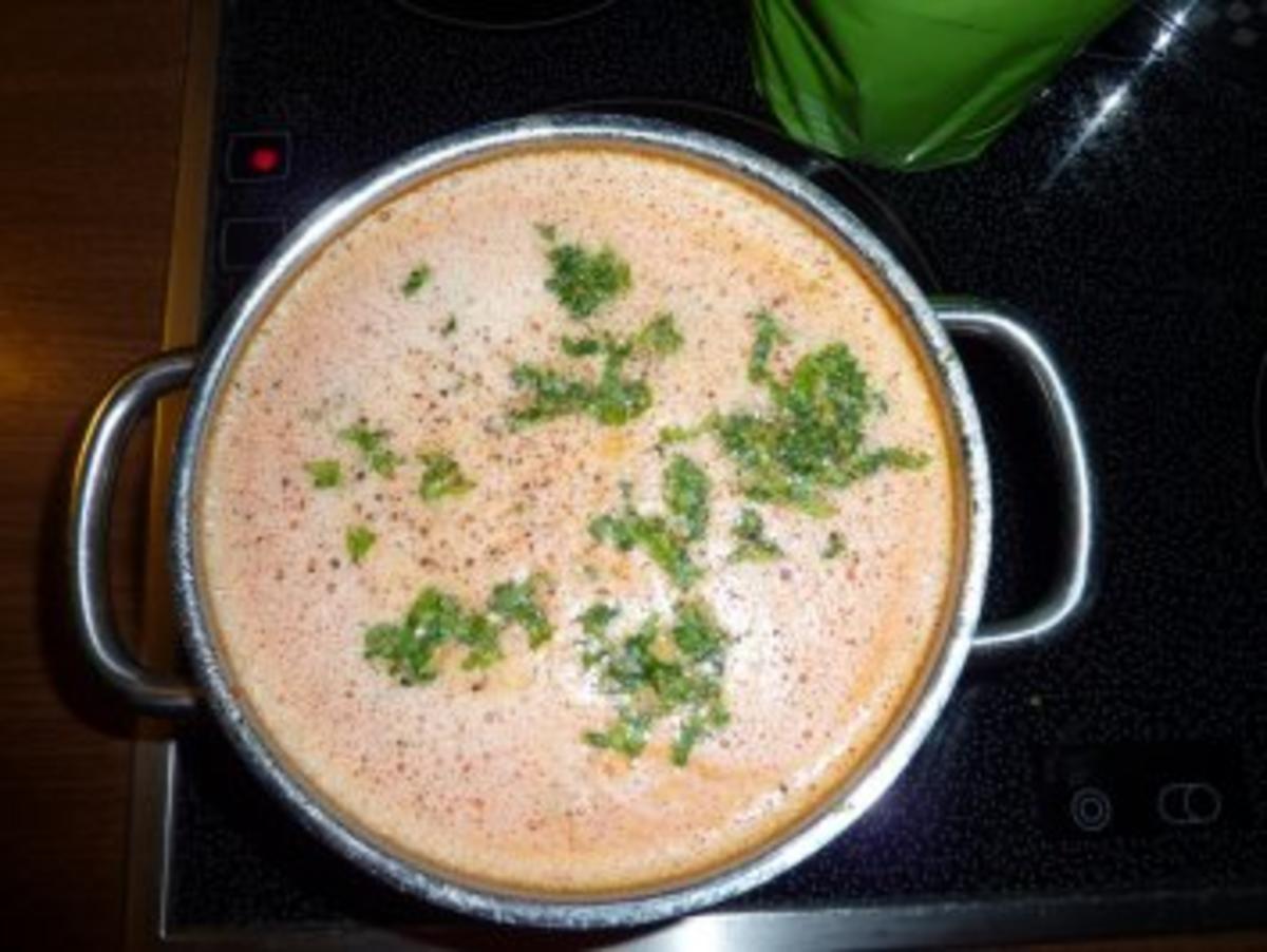 Frische Tomatensuppe mit Reis - Rezept mit Bild - kochbar.de