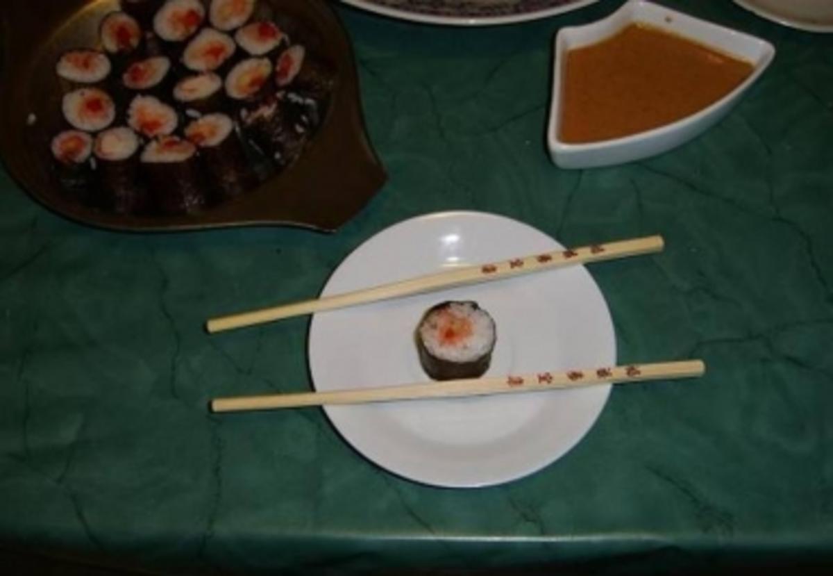 Gemischte Nori-Sushi - Rezept - Bild Nr. 4
