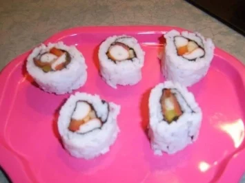 Rezept: Gemischte Nori-Sushi Bild Nr. 6 Gemischte Nori-Sushi - Rezept - Bild Nr. 6