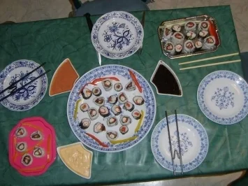 Rezept: Gemischte Nori-Sushi Gemischte Nori-Sushi - Rezept