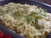 Nudelgratin - Rezept