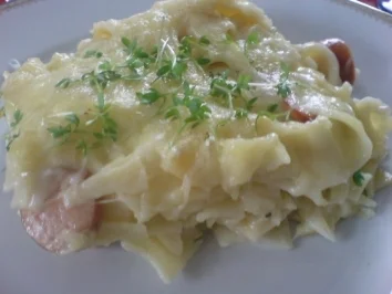 Rezept: Nudelgratin Nudelgratin - Rezept
