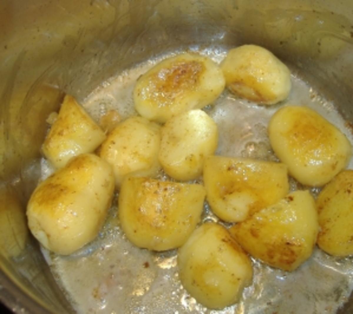Geschmolzene Kartoffeln - Rezept