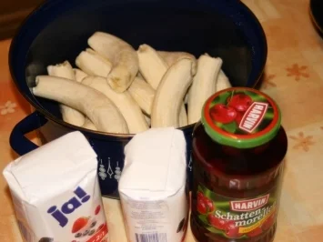 Kirsch Banane Marmelade - Rezept