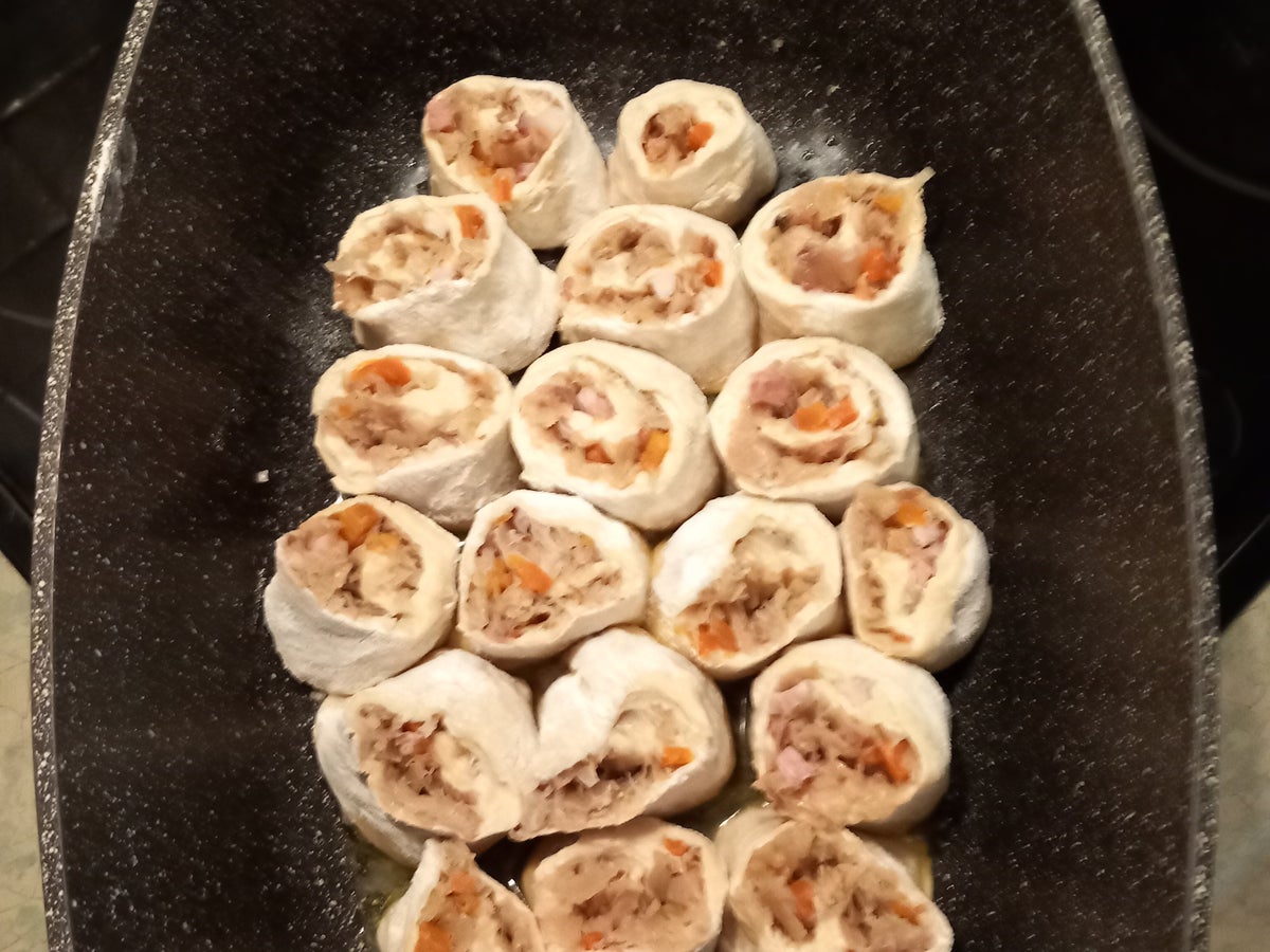Rezept: Krautkrapfen, gut gebraten Bild Nr. 5 Krautkrapfen, gut gebraten - Rezept - Bild Nr. 5