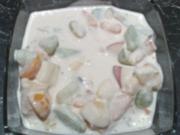 Obstsalat mit Quark - Rezept