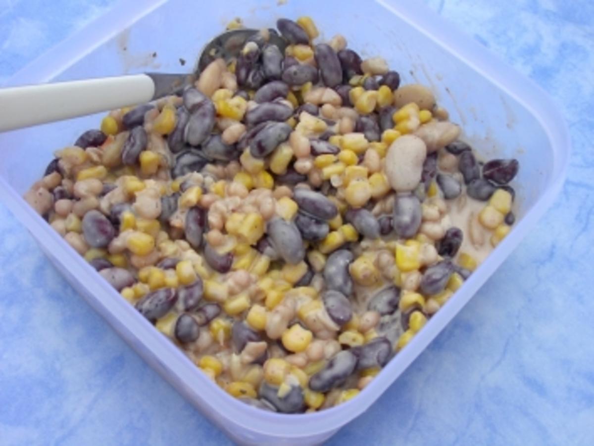 Bunter Bohnensalat - Rezept mit Bild - kochbar.de