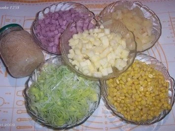 Kurschatten-Salat - Rezept