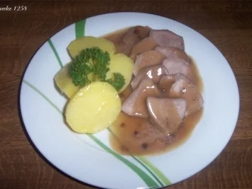 Rezept: Züngle nach „Hofer Art“ Züngle nach „Hofer Art“ - Rezept