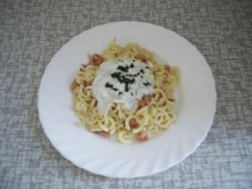 Fitneß-Nudelsalat - Rezept