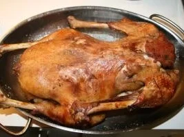 Rezept: * GROSSER WEISSER VOGEL* ODER GANZ EINFACH GANS * GROSSER WEISSER VOGEL* ODER GANZ EINFACH GANS - Rezept