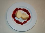 Topfenknödel mit Himbeersauce - Rezept