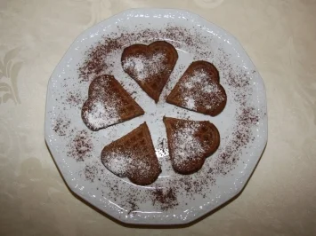 Rezept: Mokka-Schoko-Waffeln Mokka-Schoko-Waffeln - Rezept