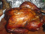 Barbecue-Weihnachtspute - Rezept