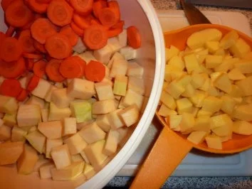 Rezept: Fl/Schwein: Rübenmalheur Bild Nr. 3 Fl/Schwein: Rübenmalheur - Rezept - Bild Nr. 3