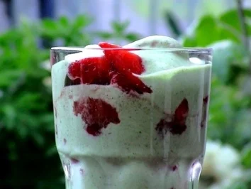 Rezept: Quark mit Erdbeeren Quark mit Erdbeeren - Rezept