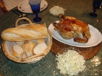 Hauptgericht - Geflügel - Gefülltes Hähnchen - Rezept