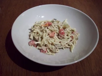 Rezept: Thunfisch-Nudelsalat Thunfisch-Nudelsalat - Rezept