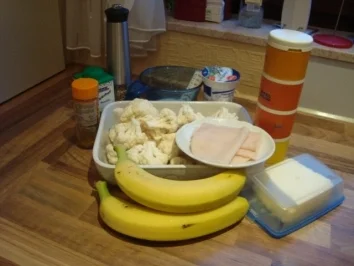 Hauptgericht - Sonstiges - Blumenkohl in Bananenrahmsoße - Rezept - Bild Nr. 2