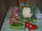 Nudelsuppe Gärtnerart - Rezept