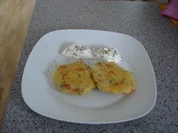 Mediterrane Polentalaibchen (Maisgrießlaibchen) - Rezept