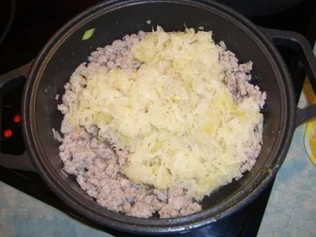 Mediteraner Auflauf trifft Sauerkraut - Rezept