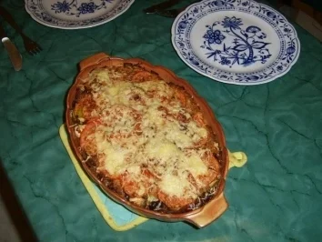 Mediteraner Auflauf trifft Sauerkraut - Rezept