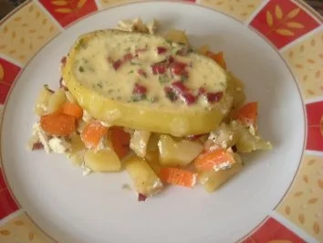 HAUPTGERICHT: GEFÜLLTE KARTOFFELN - Rezept