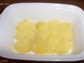 Rezept: Kartoffel- Räucherlachs-Auflauf Kartoffel- Räucherlachs-Auflauf - Rezept