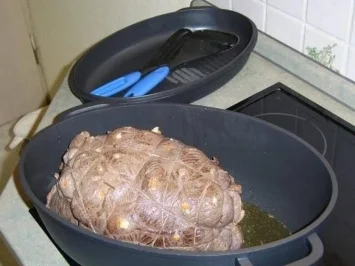 Wildschweinkeule in Forstmeisters Marinade - Rezept