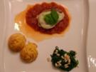 Schweinefilet "Sirmione" an Herzoginnenkartoffeln und Gemüse der Saison - Rezept