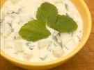 Raita mit Gurke und Minze - Rezept