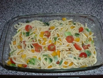 AUFLAUF: SPÄTZLE VOM BLECH MIT TOMATEN UND PAPRIKA - Rezept - Bild Nr. 2