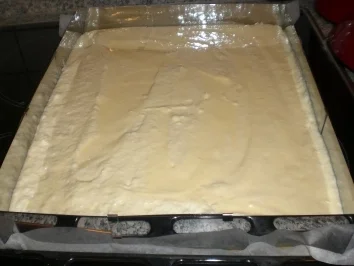 Käsekuchen mit Aprikosen und Streuseln - Rezept