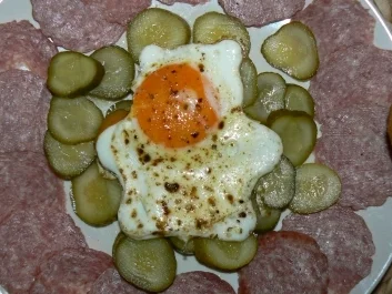 Juniorhexes lustiges Spiegelei - Rezept