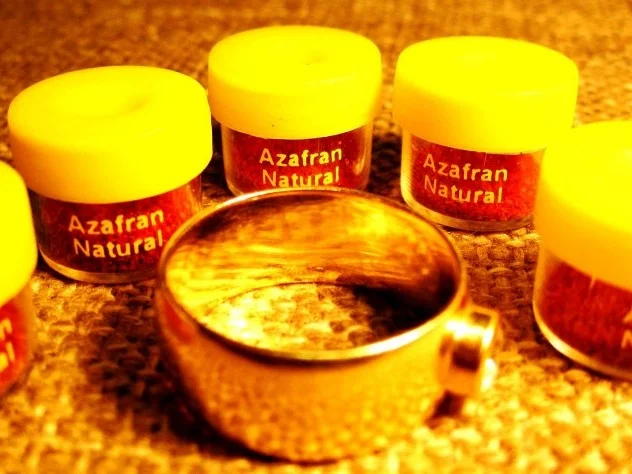 Safranrisotto mit Wein ... - Rezept