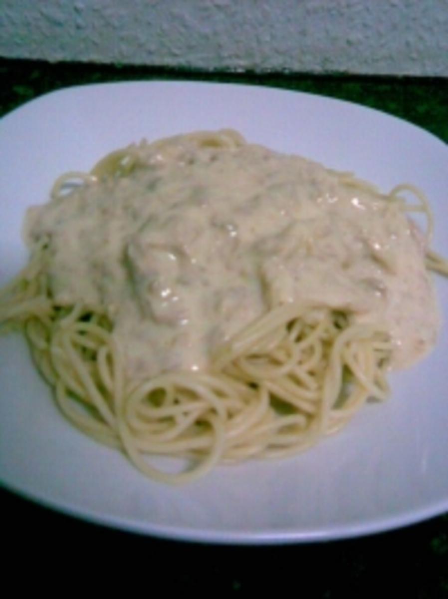 Spaghetti mit Thunfischsauce - Rezept